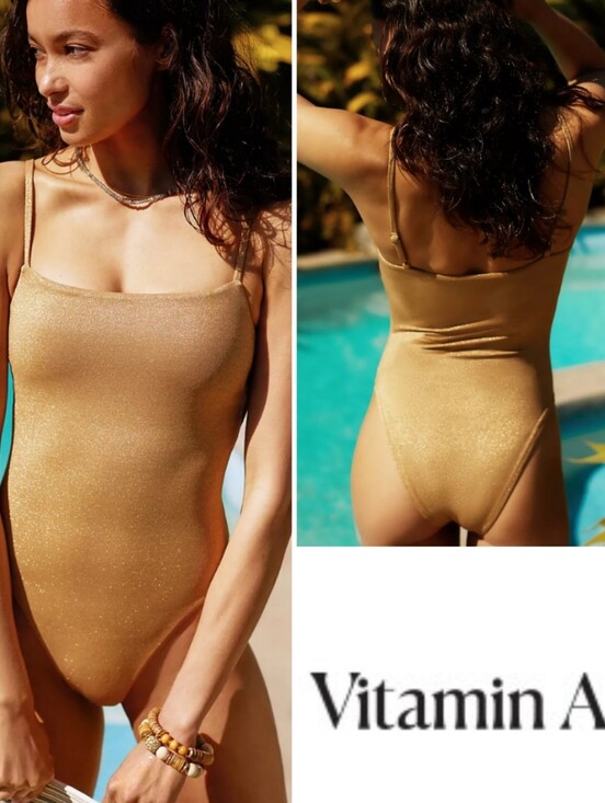 Vitamin A Other - Vitamin A Jenna One Piece Swimsuit, Sand